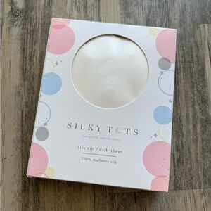 Silky Tots Silk Cot Crib Sheet